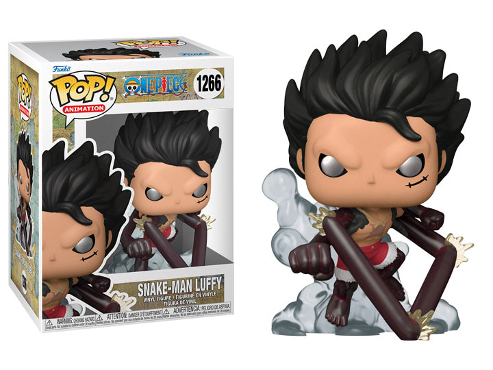 funko pop anime one piece snake man luffy available at kayy's collection montreal, west island