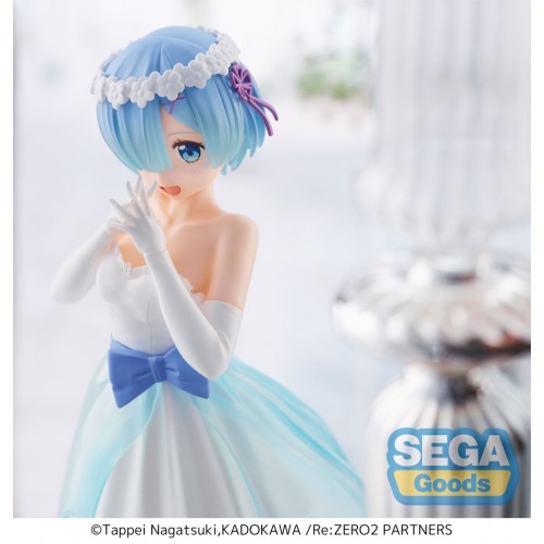 SEGA Japan Re:Zero REM In Wedding Dress Premium SPM Figure Statue Japanese anime figure 4570001955747 KAYYS COLLECTION MONTREAL ANIME STORE