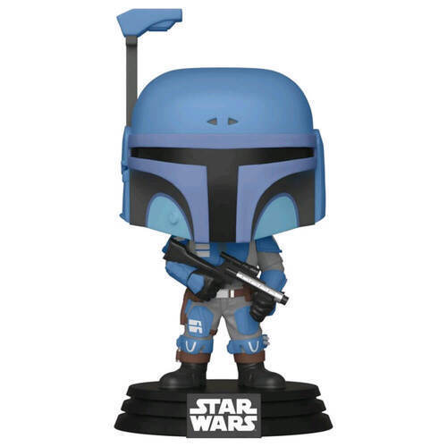 Exclusive DEATH WATCH MANDALORIAN (Two Stripes) Blue STAR WARS Funko Pop! #354 Limited Edition EB Games original sticker GAMESTOP available at kayys collection montreal pop store