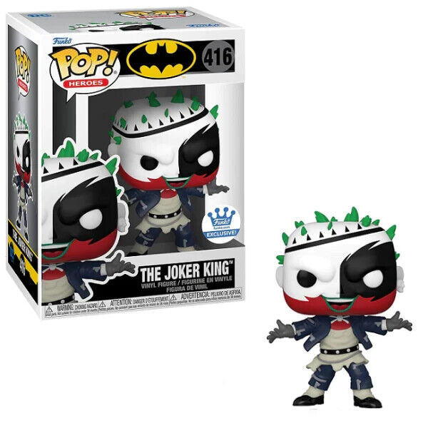 Exclusive JOKER KING DC Batman Funko Pop! Vinyl Figure #416 Limited Edition
available at kayys collection funko pop store montreal, west island