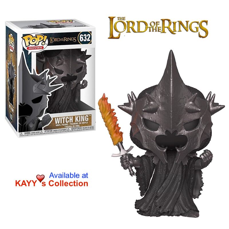 #632 Rare WITCH KING Lord of the Rings figure Funko POP! Figure #632 AVAILABLE AT KAYYS COLLECTION