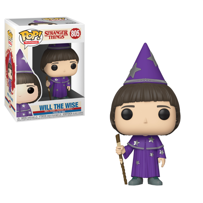 Stranger Things WILL the Wise with Purple Magic Hat figure Funko POP! #805 available at kayys collection montreal funko pop store