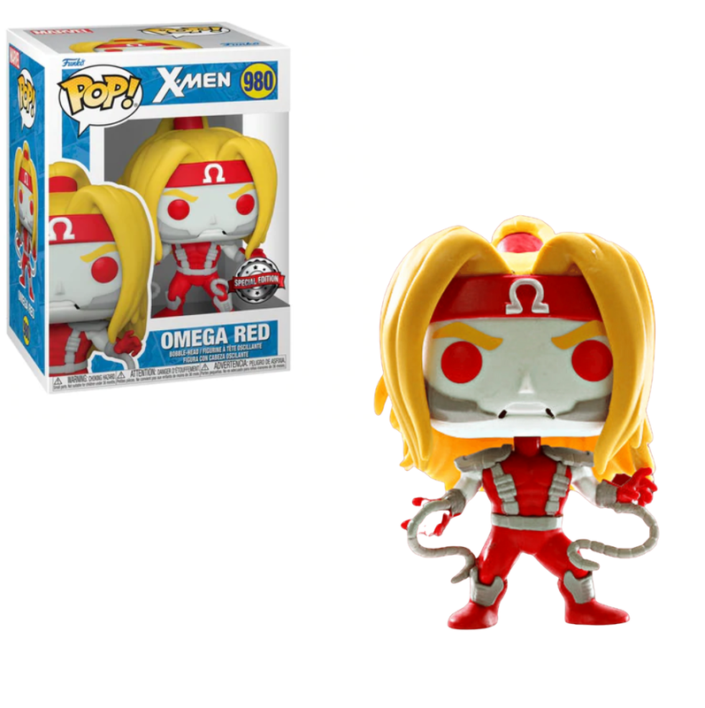 Exclusive OMEGA RED X-Men Marvel Funko Pop! #980 figure available at kayys collection