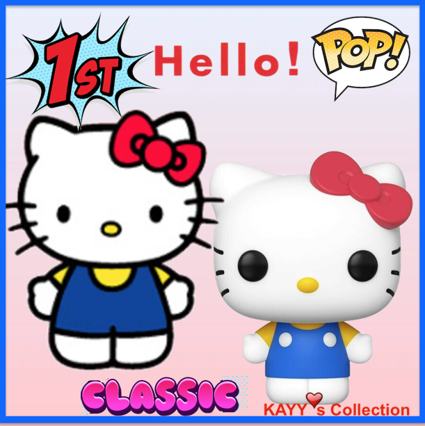 rare funko pop first version classic hello kitty kayys collection Sanrio authorized retailer montreal