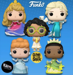 funko pop disney 100th anniversary princess available at kayy's collection montreal, west island, laval