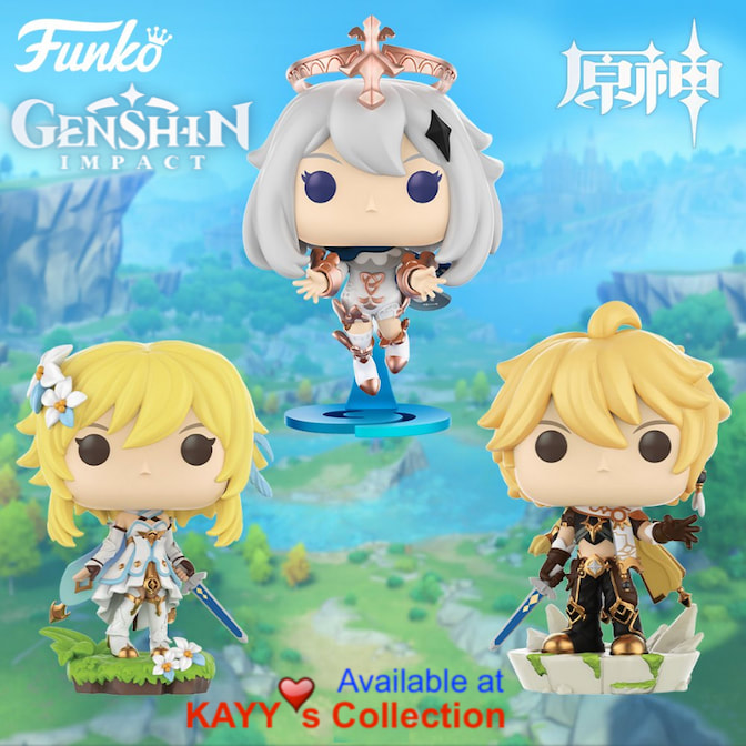 funko pop asia  japanese anime  ginshen impact available at kayys collection montreal