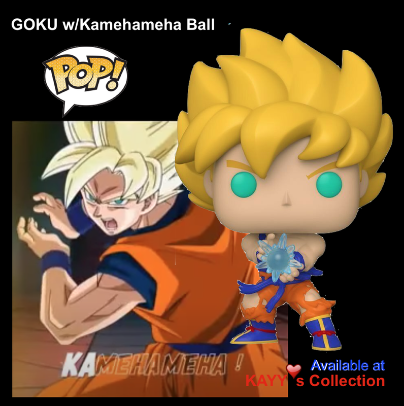 funko pop 948 Dragonball Goku with kamehameha ball