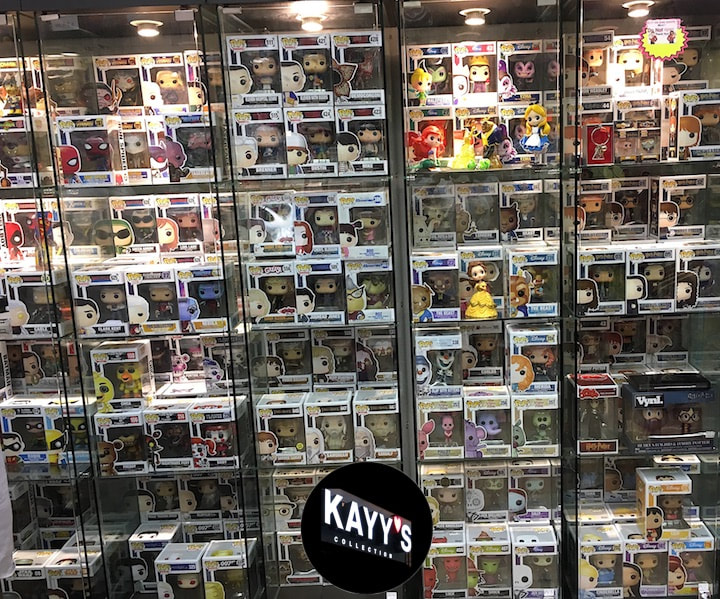 funko pop super large selection at kayy's collection west island st laurent, montreal