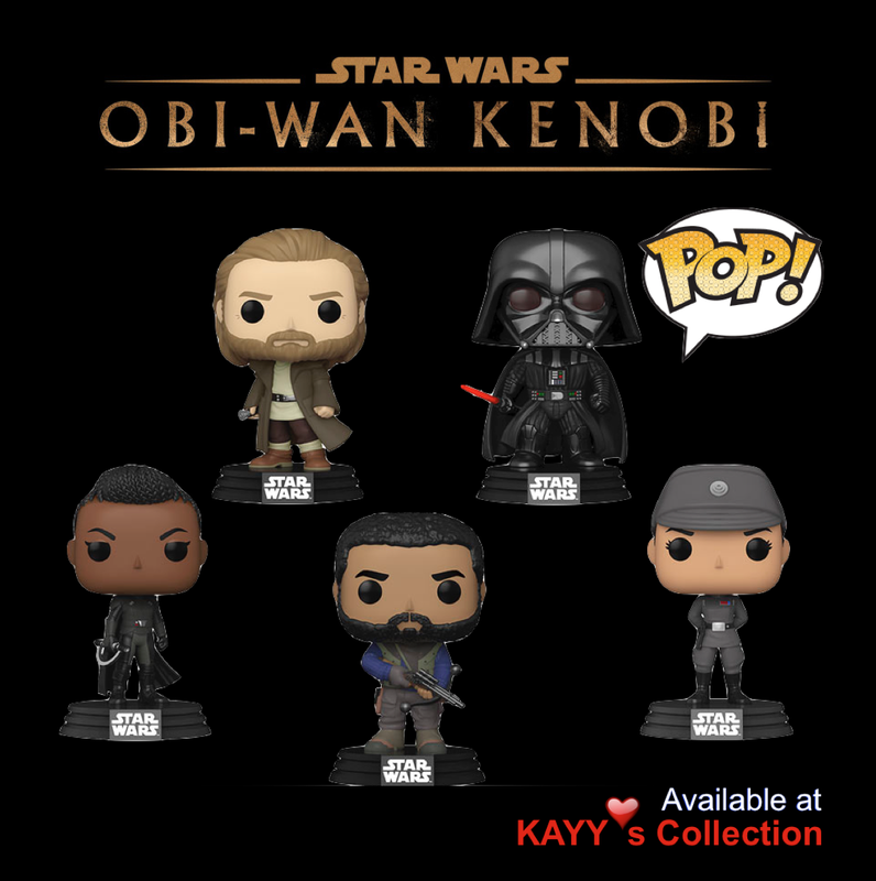 Funko Pop STAR WARS OBI-WAN KENOBI - FULL SERIES available at kayy's collection montreal pop store