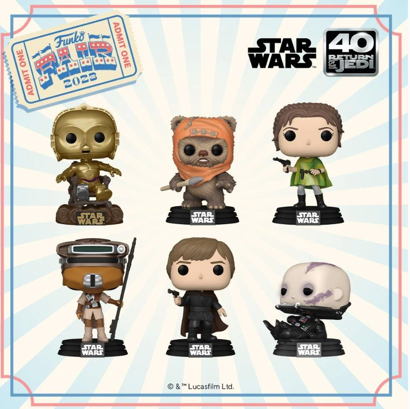 Star Wars 40th Return of Jedi Pop! available at kayys collection montreal