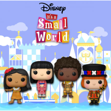 Funko Pop! Disney Small World ENGLAND-JAPAN-KENYA-USA all available at kayy's collection montreal st laurent, west island