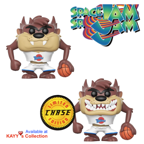 Funko POP! #414 TAZ Tasmanian Devil  SPACE JAM Sport Basketball (teams up with Michael Jordan) Movie Figure 414 chase kayys collection montreal funko pop store